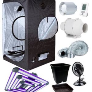 ARMARIOS CULTIVO INTERIOR KIT COMPLETO LED